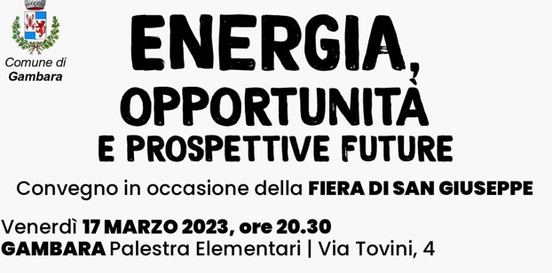 Energia, opportunità e prospettive future