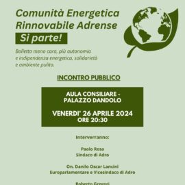 Incontro pubblico Adro (BS)