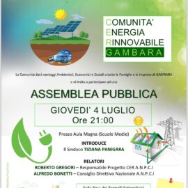 Assemblea pubblica a Gambara giovedì 4 luglio